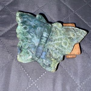 Moss Agate Butterfly